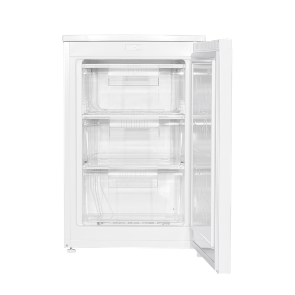 Baridi 55cm Undercounter Freezer with Adjustable Thermostat 85L - White - SE-DH250