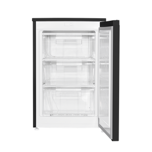 Baridi 55cm Undercounter Freezer with Adjustable Thermostat, 85L - Black - SE-DH251