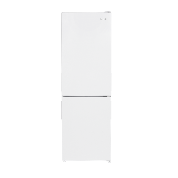 Baridi 70/30 Low Frost Fridge Freezer 157L Capacity - White - SE-DH252