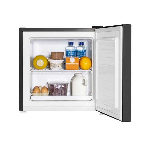 Baridi Mini Tabletop Fridge/Freezer, 31L Capacity - Black - SE-DH255