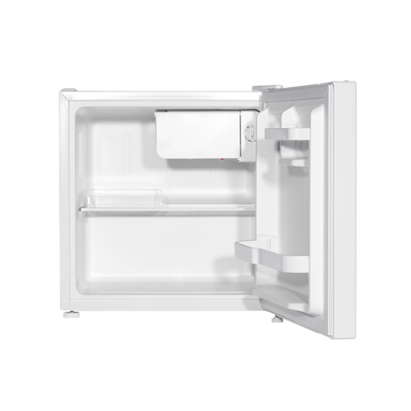 Baridi Tabletop Fridge with Ice Box, 46L Capacity, Adjustable Thermostat - White - SE-DH256