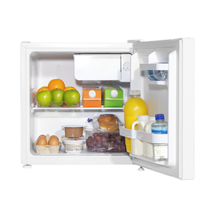 Baridi Tabletop Fridge with Ice Box, 46L Capacity, Adjustable Thermostat - White - SE-DH256