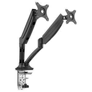 Sealey | Dellonda Adjustable Double Monitor Arm with 360° Rotation - Black - DH25