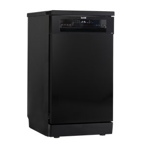 Sealey | Baridi Slimline Freestanding Dishwasher 45cm Wide 10 Place Settings - Black - DH267