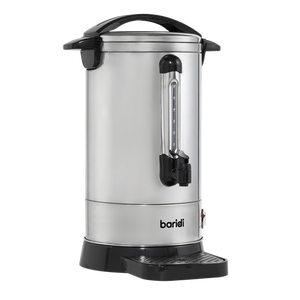 Baridi Hot Water Boiler/Tea Urn 10L Capacity, Stainless Steel - SE-DH269