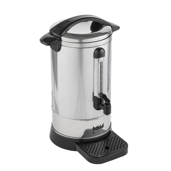 Baridi Hot Water Boiler/Tea Urn 10L Capacity, Stainless Steel - SE-DH269