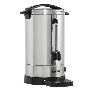 Baridi Hot Water Boiler, Tea Urn, 20L Capacity, Stainless Steel - SE-DH270