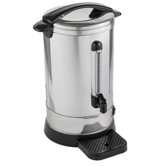 Baridi Hot Water Boiler, Tea Urn, 20L Capacity, Stainless Steel - SE-DH270