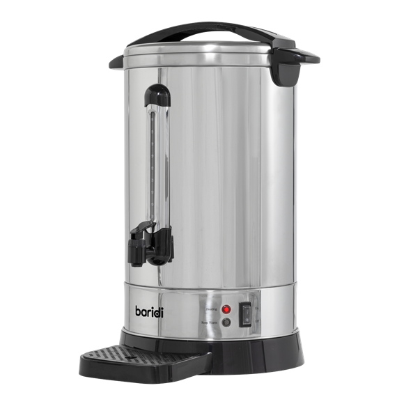 Baridi Hot Water Boiler, Tea Urn, 20L Capacity, Stainless Steel - SE-DH270
