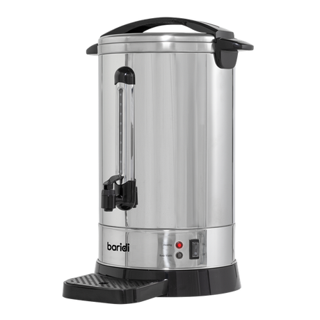 Baridi Hot Water Boiler, Tea Urn, 20L Capacity, Stainless Steel - SE-DH270