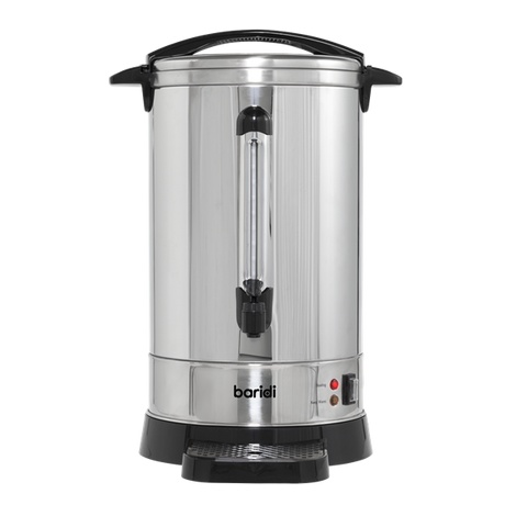 Sealey Baridi Hot Water Boiler, Tea Urn, 20L Capacity, Stainless DH270