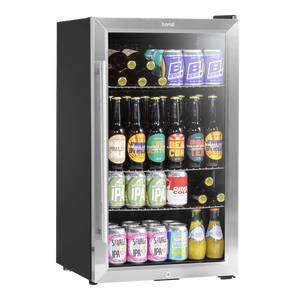 Sealey | Baridi Wine, Beer & Drinks Fridge 85L Capacity - Stainless Steel - DH31