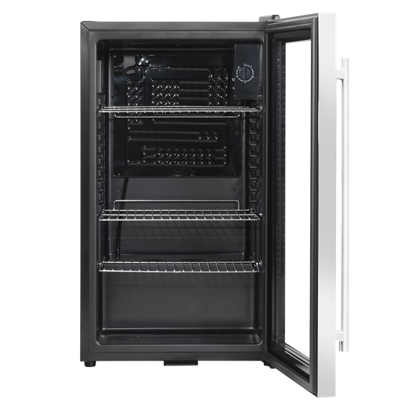 Sealey | Baridi Wine, Beer & Drinks Fridge 85L Capacity - Stainless Steel - DH31