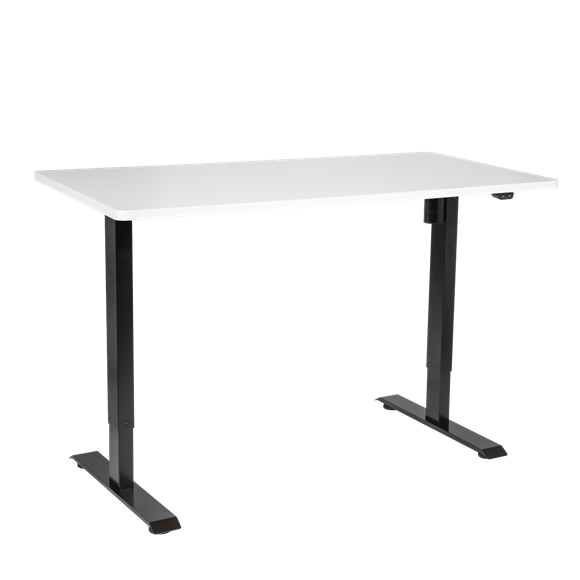 Sealey | Dellonda Single Motor Ultra-Quiet Adjustable-Height Electric Sit/Stand Desk - White Desktop - DH36