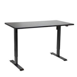 Sealey | Dellonda Single Motor Ultra-Quiet Adjustable-Height Electric Sit/Stand Desk - Black Desktop - DH38