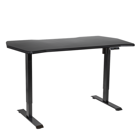 Sealey | Dellonda Carbon Electric Height Adjustable Standing Desk with Memory, Quiet, 1400 x 700mm - DH43