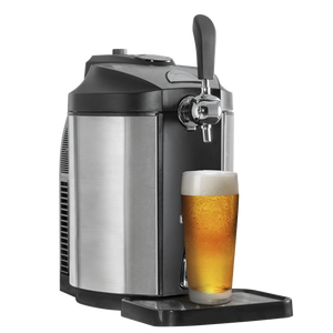 Sealey | Baridi Mini Keg Draft Beer Dispenser Tap with Integrated Cooling 5L Capacity - DH49