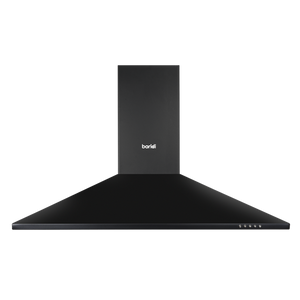Baridi Cooker Hood, Chimney Style with Carbon Filters 90cm - Black - SE-DH59