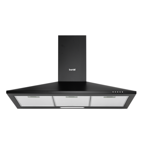 Sealey Baridi Cooker Hood, Chimney Style Carbon Filters 90cm DH59