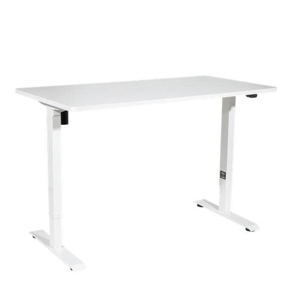 Sealey | Dellonda Single Motor Ultra-Quiet Adjustable-Height Electric Sit/Stand Desk - White Desktop - DH67