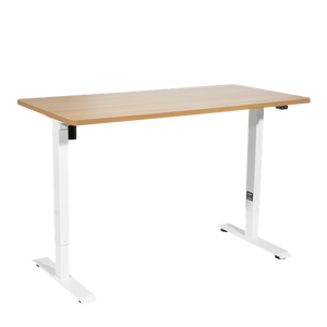 Sealey | Dellonda Single Motor Ultra-Quiet Adjustable-Height Electric Sit/Stand Desk - Oak Desktop - DH68