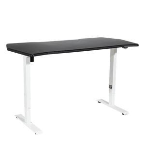 Sealey | Dellonda Single Motor Ultra-Quiet Adjustable-Height Electric Sit/Stand Desk - Carbon Fibre Effect Desktop - DH70