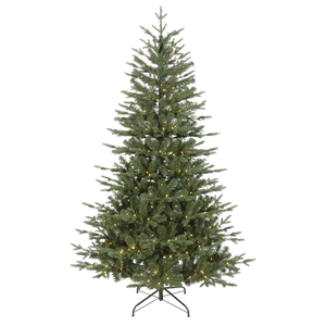 Sealey | Dellonda Pre-Lit Hinged Christmas Tree with 190 Warm White LED Lights 5ft(150cm) - DH80