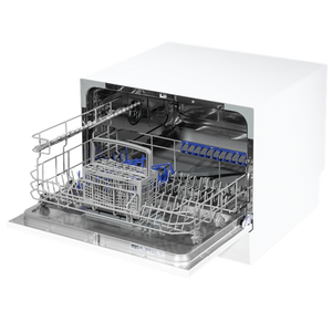 Sealey | Baridi Tabletop Dishwasher 6 Place Settings 6.5L Capacity - White - DH83