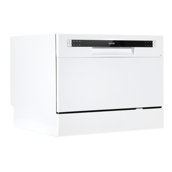 Sealey | Baridi Tabletop Dishwasher 6 Place Settings 6.5L Capacity - White - DH83