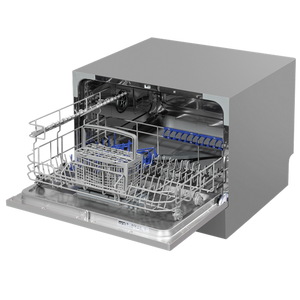 Sealey | Baridi Tabletop Dishwasher 6 Place Settings 6.5L Capacity - Silver - DH84