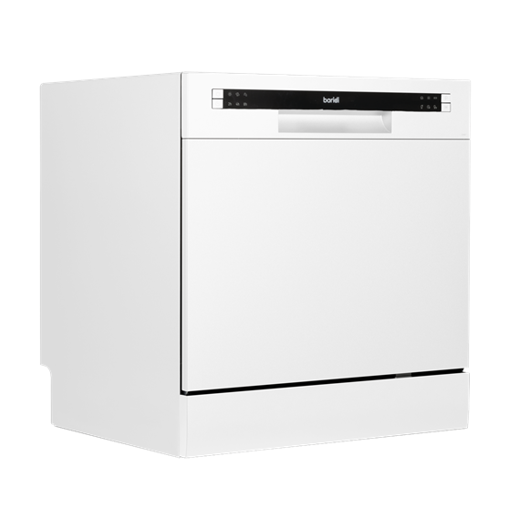 Sealey | Baridi Tabletop Dishwasher 8 Place Settings 8L Capacity - White - DH86