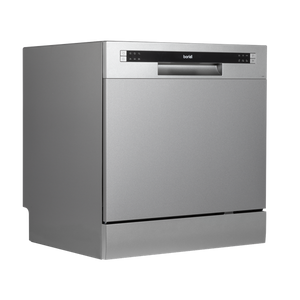 Sealey | Baridi Tabletop Dishwasher 8 Place Settings 8L Capacity - Silver - DH87