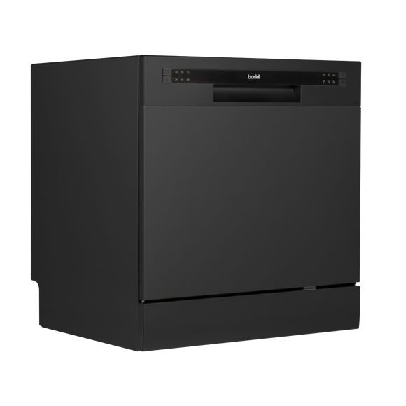 Sealey | Baridi Tabletop Dishwasher 8 Place Settings 8L Capacity - Black - DH88