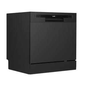 Sealey | Baridi Tabletop Dishwasher 8 Place Settings 8L Capacity - Black - DH88