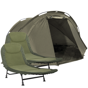 Sealey | Dellonda Two-Person Bivvy Tent & Bedchair Set - DL142