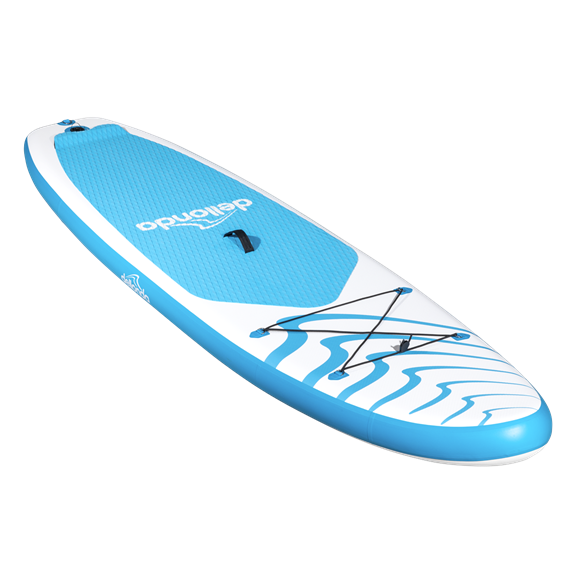 Sealey | Dellonda Inflatable Stand-Up Paddle Board 10'6" - Light Blue/White - DL152