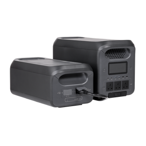 Dellonda Portable Power Station 3000W & Battery Expansion Pack 2560Wh - SE-DL182