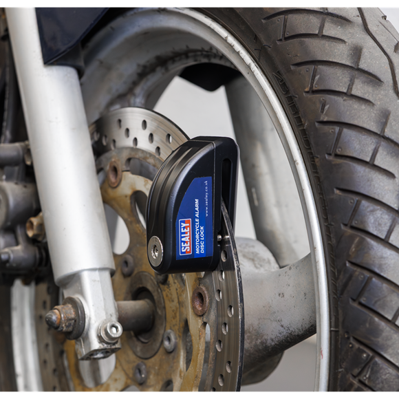 Sealey Motorcycle Alarm Disc Lock Pair SE DL5052