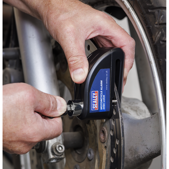 Sealey Motorcycle Alarm Disc Lock SE DL505