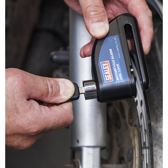 Sealey Motorcycle Alarm Disc Lock SE DL505