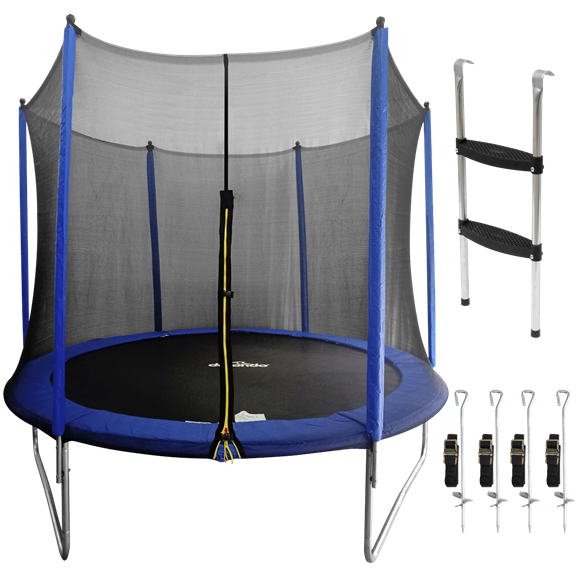 Sealey | Dellonda Heavy-Duty Outdoor Trampoline with Safety Enclosure Net, Anchors & Ladder 10ft - DL94