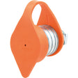 A metal washer stack secured by an orange PVC dust cap with a handle, part of the TM Series (TM 2FI12 - S.113091) by Sparex.