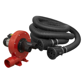 Exhaust Fume Extraction System 230V - 370W - Twin Duct - EFS102 - Farming Parts