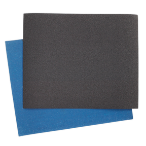 Emery Sheet Blue Twill 230 x 280mm 150Grit Pack of 25 - ES2328150 - Farming Parts