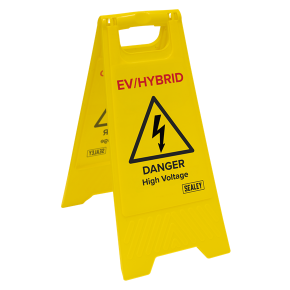 EV/Hybrid Floor Warning Signs - Pack of 2 - SE-EV19