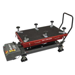 High Lift EV Battery Lift/Hydraulic Platform Truck 1200kg Capacity - SE-EVBT1200