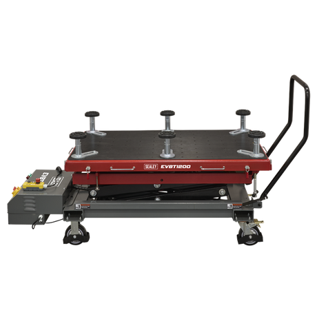 High Lift EV Battery Lift/Hydraulic Platform Truck 1200kg Capacity - SE-EVBT1200