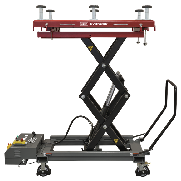 High Lift EV Battery Lift/Hydraulic Platform Truck 1200kg Capacity - SE-EVBT1200