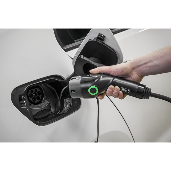 Sealey 5m Type 2 Type 2 EV Charging Cable 32A(7.4KW) 1Ph SE EVCC227KW