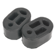 Exhaust Mounting Rubbers L70 x D45 x H37 (Pack of 2) - EX01 - Farming Parts